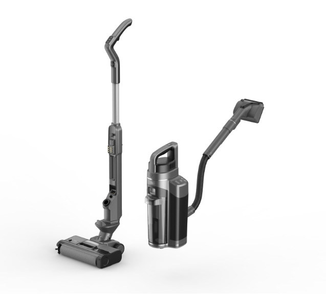 Household Wet Dry Floor Vacuum Cleaner Cordless Electric Mop Vacuum Bagless