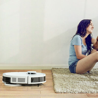 Convenient Cleaning Robot Vacuum Cleaner With Battery Power And Edge Cleaning Modes
