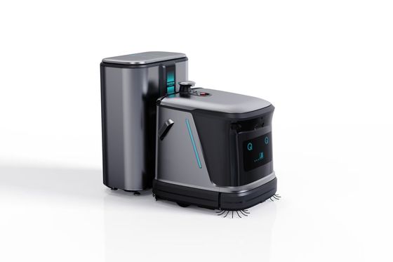 Commercial Robot Floor Cleaner With Base Station Discharge Water