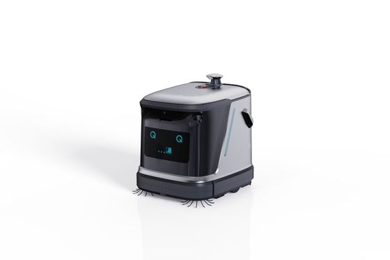 Commercial Robot Floor Cleaner With Base Station Discharge Water