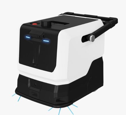 Commercial Robot Floor Cleaner With Base Station Discharge Water