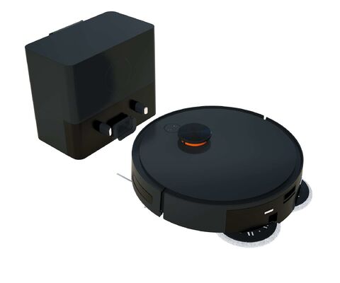 Robot Vacuum Cleaner With Spin Mop Deep Clean Floor With Work Station