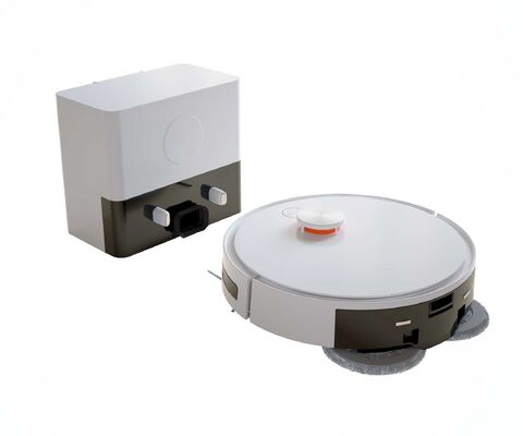 Robot Vacuum Cleaner With Spin Mop Deep Clean Floor With Work Station